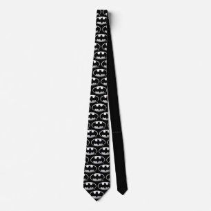 Batman Symbol   Grainy Logo Tie