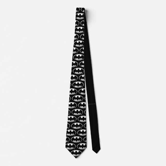 Batman Symbol | Grainy Logo Tie (Front)
