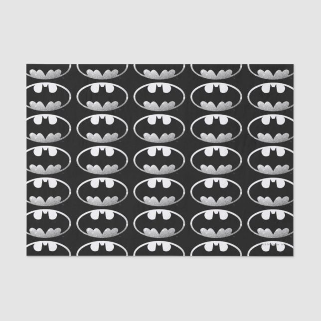Batman Symbol | Grainy Logo Tissue Paper (Front)