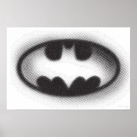 Batman Symbol | Halftone Logo