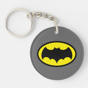 Batman Symbol Key Ring