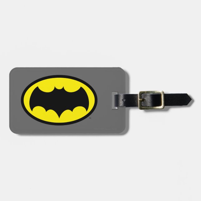 Batman Symbol Luggage Tag (Front Horizontal)