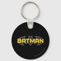 Batman Symbol | Name Yellow & Black Logo