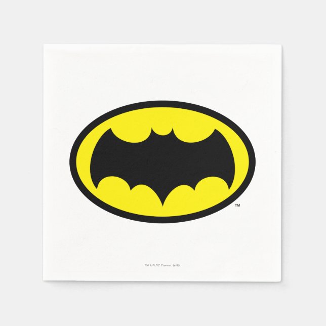 Batman Symbol Napkin (Front)