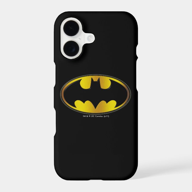 Batman Symbol | Oval Gradient Logo (Back)