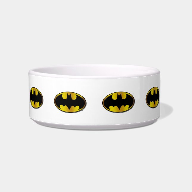 Batman Symbol | Oval Gradient Logo Bowl (Right)