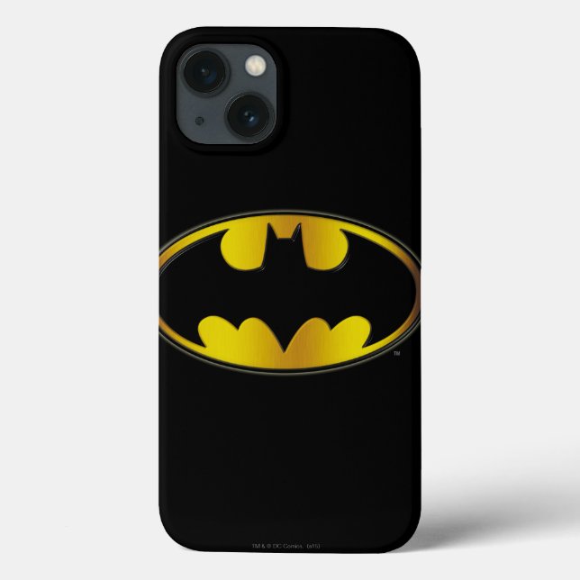 Batman Symbol | Oval Gradient Logo Case-Mate iPhone Case (Back)