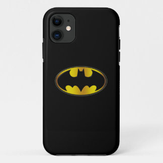 Batman Symbol | Oval Gradient Logo iPhone 11 Case