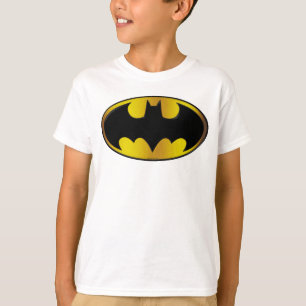 Batman Symbol Oval Gradient Logo T-Shirt