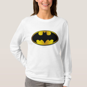 Batman Symbol   Oval Gradient Logo T-Shirt