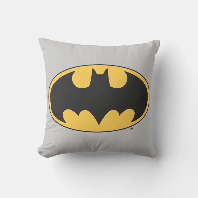 Batman Symbol | Oval Logo Cushion (Front)