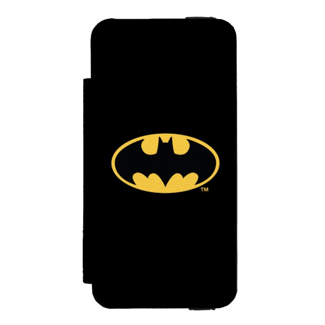 Batman Symbol | Oval Logo Incipio iPhone Wallet Case (Folio Front)