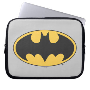Batman Symbol Oval Logo Laptop Sleeve