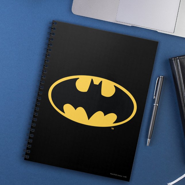 Batman Symbol | Oval Logo Notebook (Creator Uploaded)