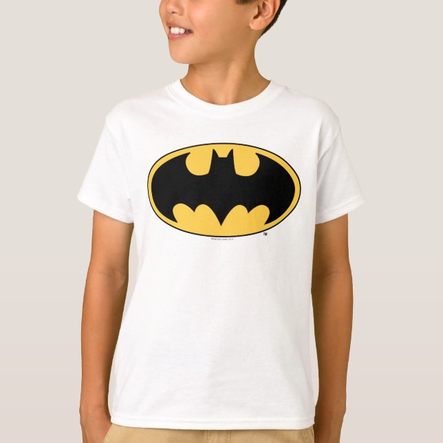 Batman Symbol | Oval Logo T-Shirt (Front)