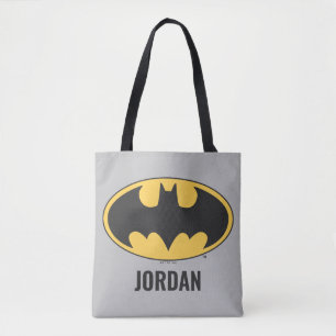 Batman Symbol   Oval Logo Tote Bag