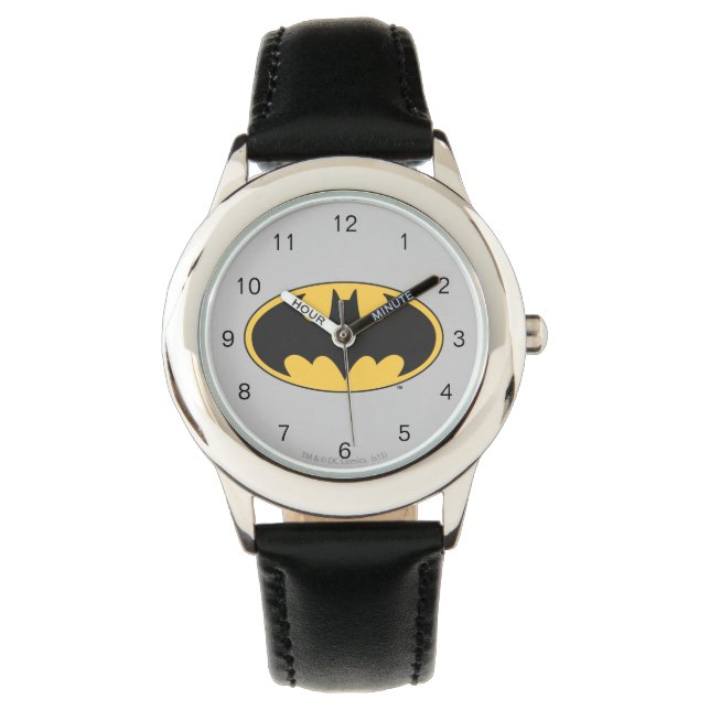 Batman Symbol | Oval Logo Watch (Front)