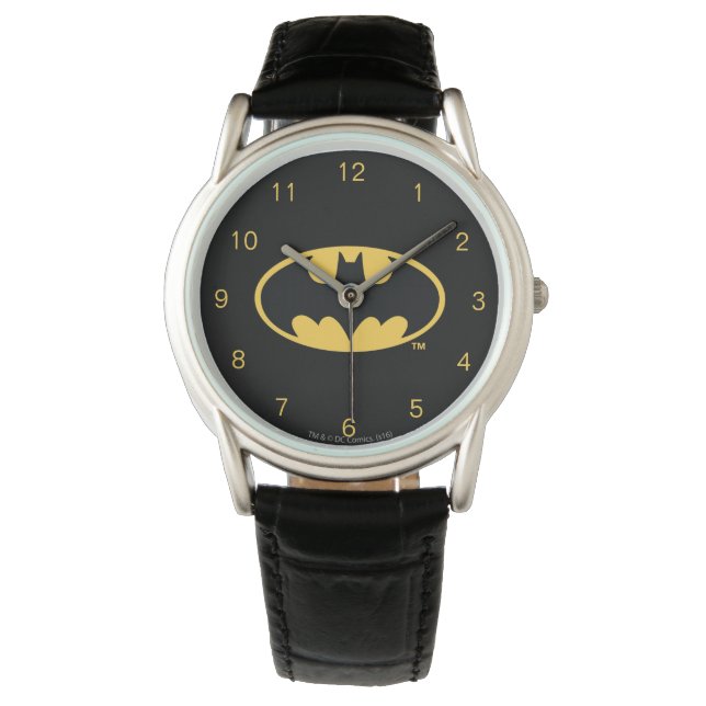 Batman Symbol | Oval Logo Watch (Front)