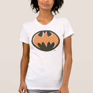 Batman Symbol   Red Halftone Logo T-Shirt