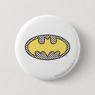 Batman Symbol   Showtime Logo 6 Cm Round Badge