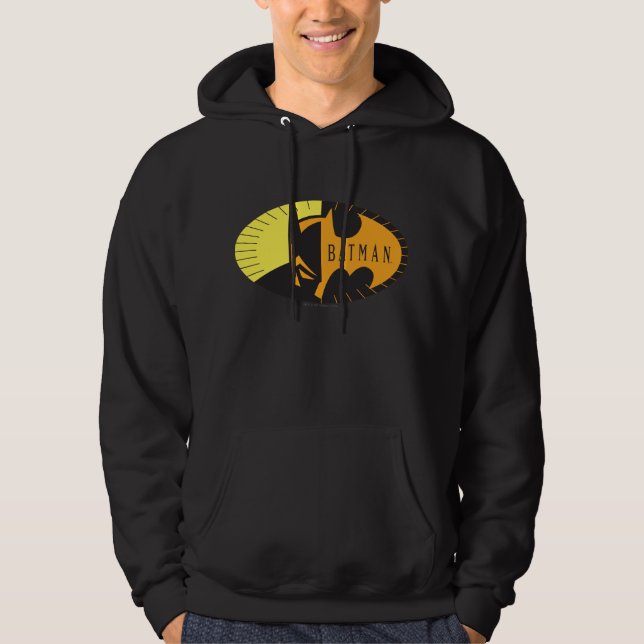 Batman Symbol | Silhouette Logo Hoodie (Front)