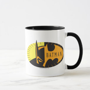 Batman Symbol   Silhouette Logo Mug