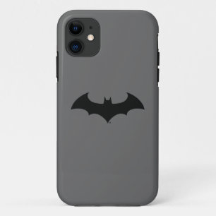 Batman Symbol Simple Bat Silhouette Logo iPhone 11 Case