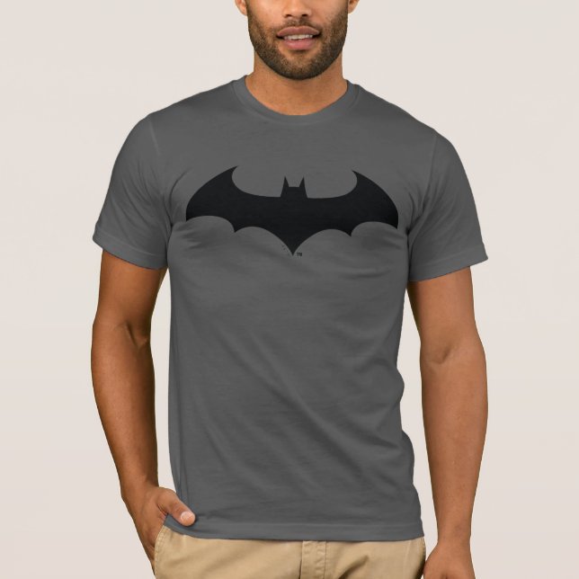 Batman Symbol | Simple Bat Silhouette Logo T-Shirt (Front)