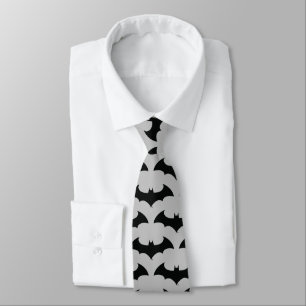 Batman Symbol   Simple Bat Silhouette Logo Tie