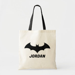 Batman Symbol   Simple Bat Silhouette Logo Tote Bag