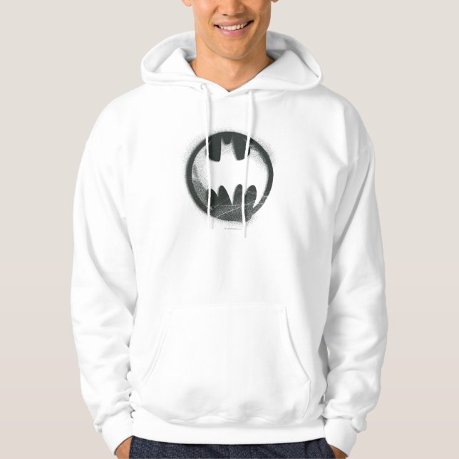 Batman Symbol | Spray Symbol Logo Hoodie (Front)