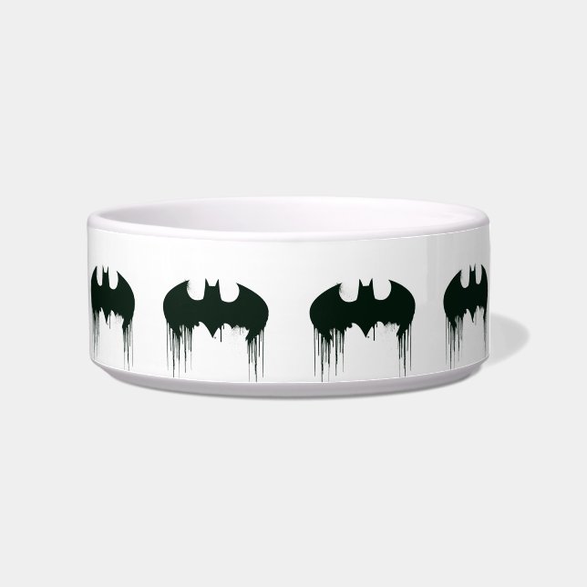 Batman Symbol | Spraypaint Logo Bowl (Right)