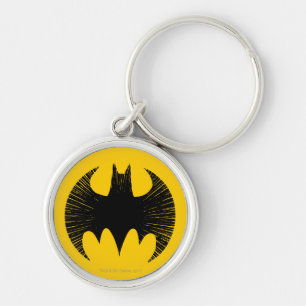 Batman Symbol Streak Logo Key Ring