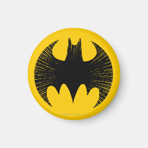 Batman Symbol   Streak Logo Magnet