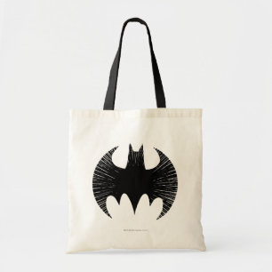 Batman Symbol   Streak Logo Tote Bag