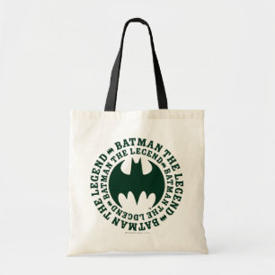 Batman Symbol   The Legend Logo Tote Bag