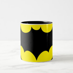 Batman Symbol Two-Tone Coffee Mug
