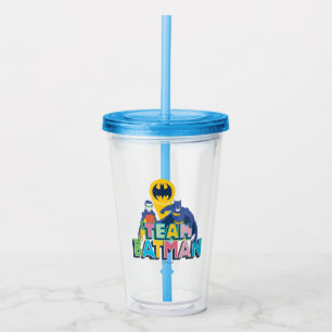 Batman   Team Batman Acrylic Tumbler