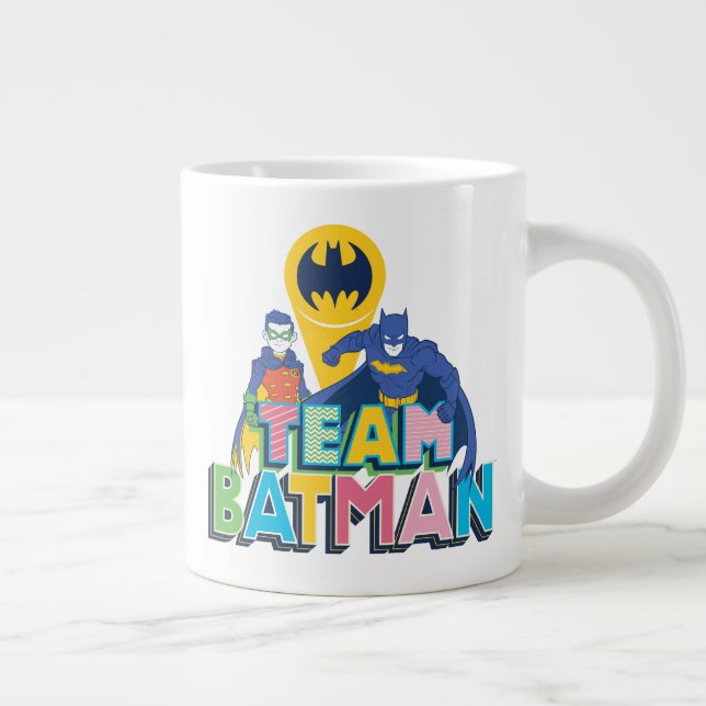 Batman | Team Batman Large Coffee Mug (Right)