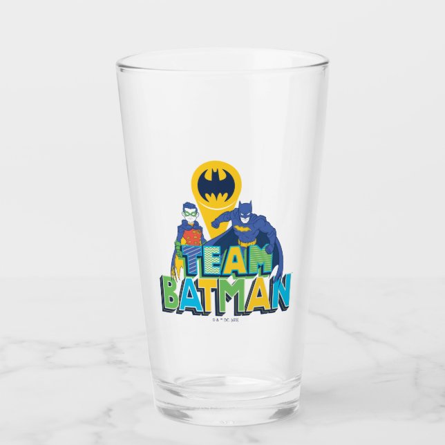 Batman | Team Batman & Robin Glass (Front)
