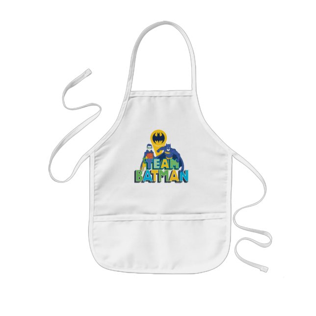 Batman | Team Batman & Robin Kids Apron (Front)