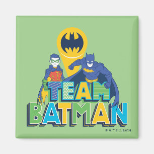 Batman   Team Batman & Robin Magnet