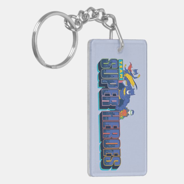 Batman | Team Super Heroes Key Ring (Front Left)