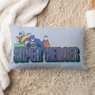 Batman   Team Super Heroes Lumbar Cushion