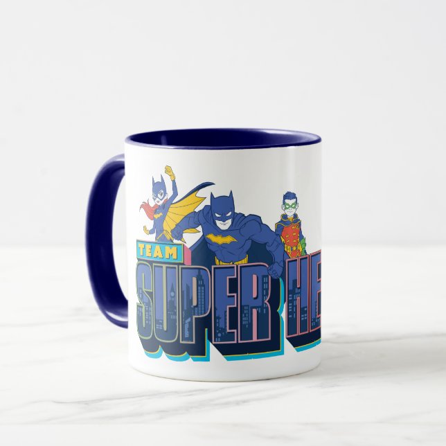 Batman | Team Super Heroes Mug (Front Left)