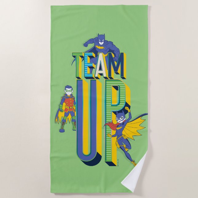 Batman | Team Up Beach Towel (Front)