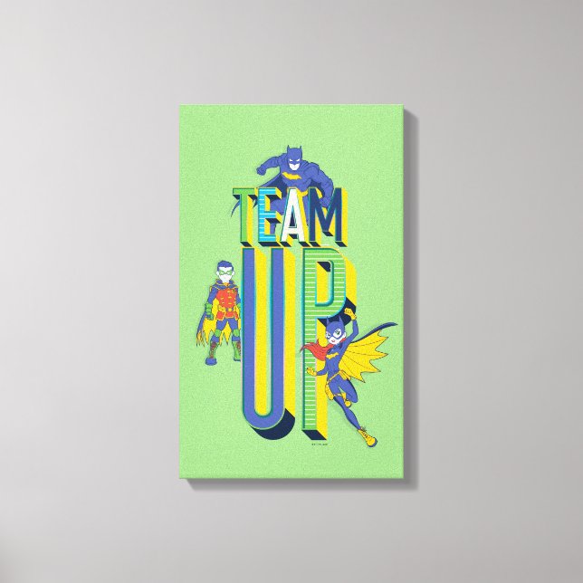 Batman | Team Up Canvas Print (Front)