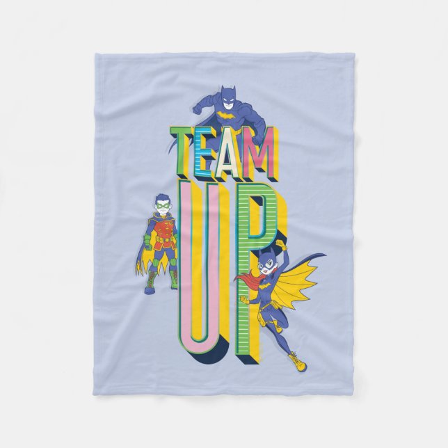 Batman | Team Up Fleece Blanket (Front)