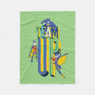Batman   Team Up Fleece Blanket