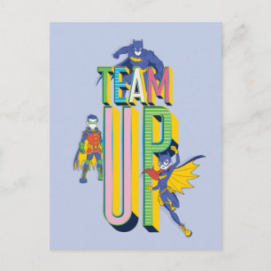 Batman   Team Up Postcard